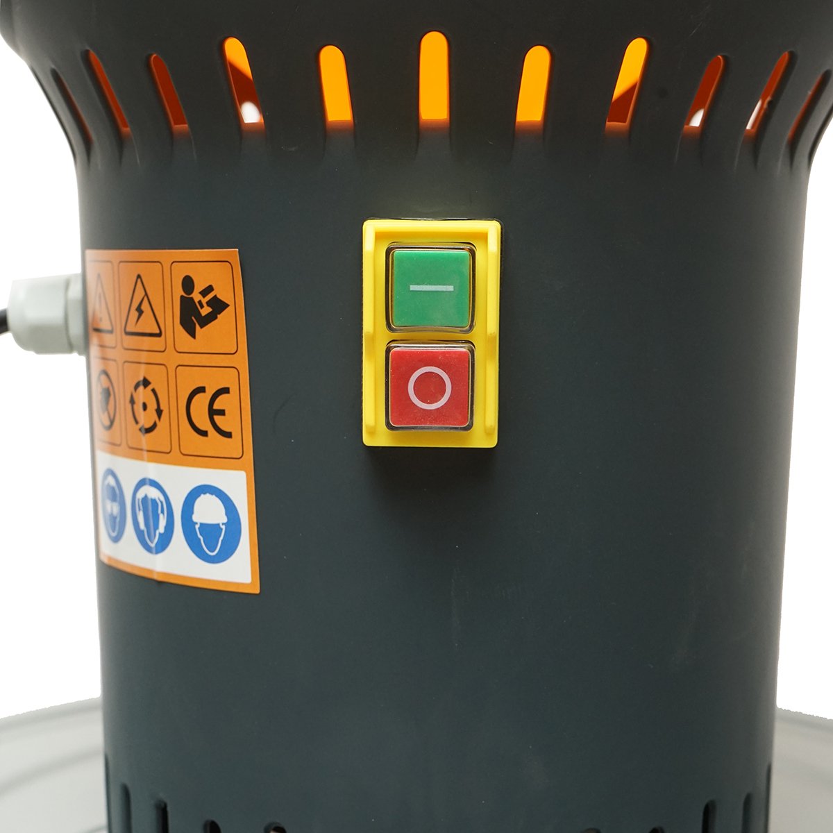 Moara cereale electrica 1.3 KW, 220V, oprire automata, rezervor 60L, 19000 r/min, capacitate 350 Kg/h, 5 site incluse
